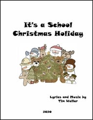 A School Christmas Holiday Instrumental Parts choral sheet music cover Thumbnail